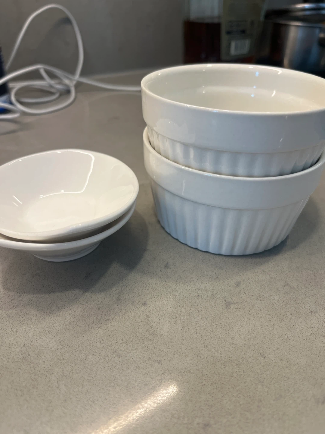 White Ramekins (Set of 2)