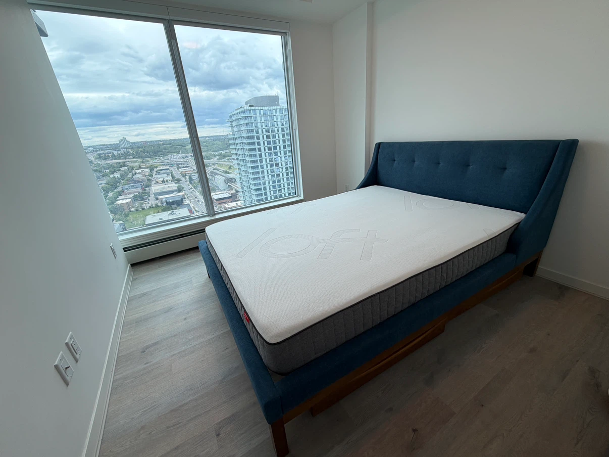 Navy Blue Queen Bedframe - photo 2