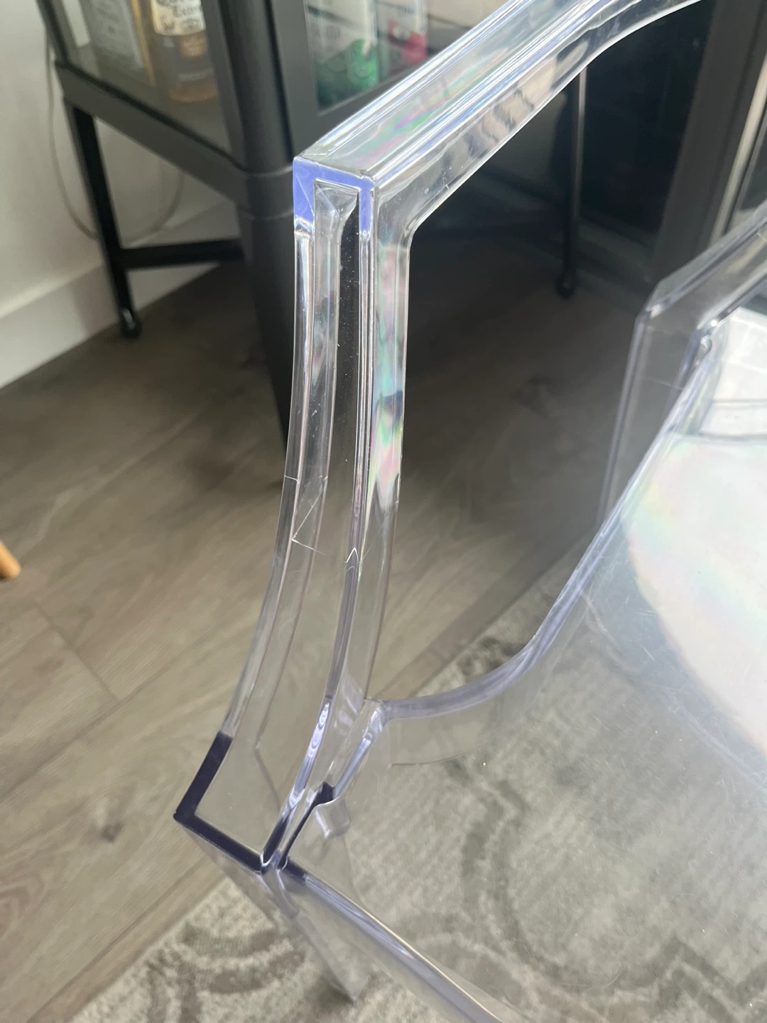 Clear Acrylic Accent Chair - photo 2