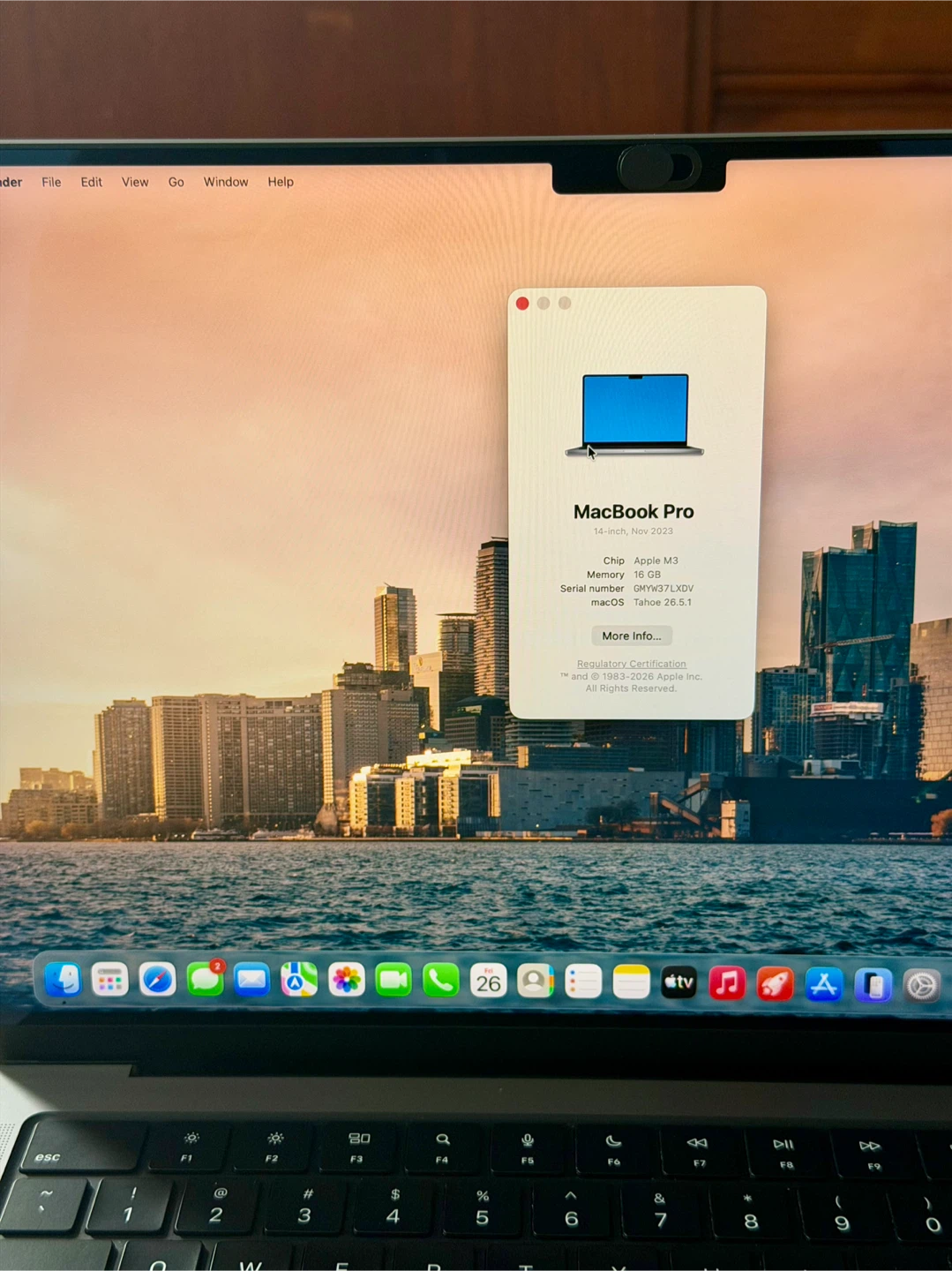 MacBook Pro 14” M3 16GB 512GB - Like New - photo 3