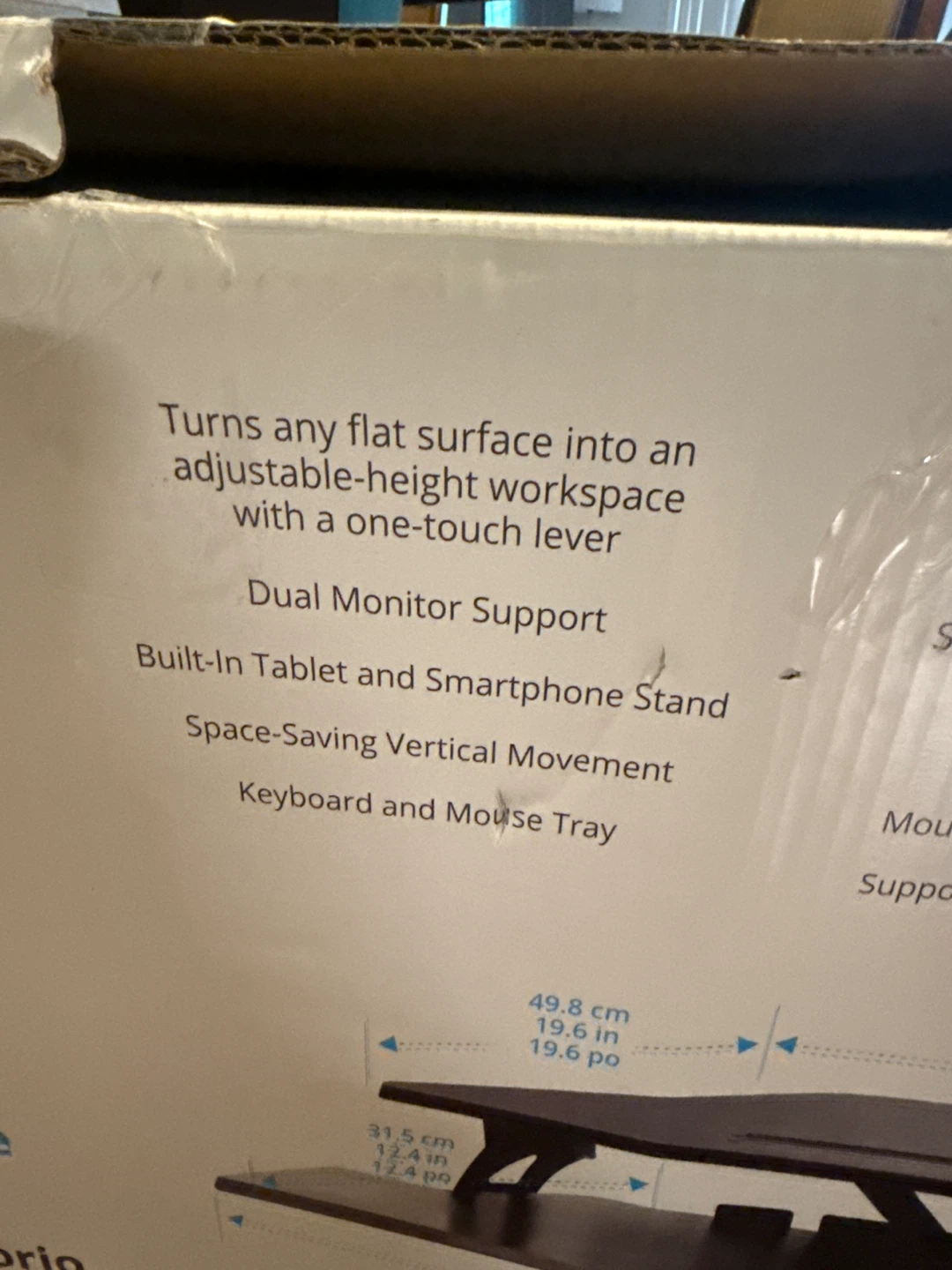 AirLift Pro Pneumatic Sit-to-Stand Desk Riser - photo 5