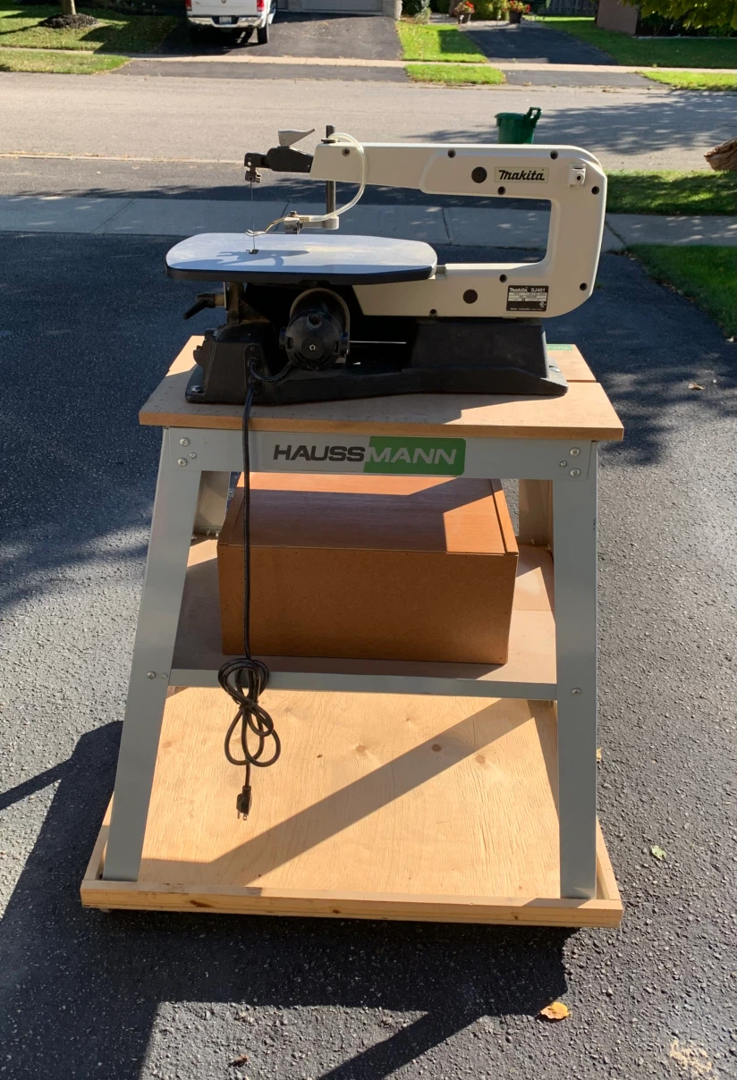 Makita Scroll Saw with Haussmann Stand