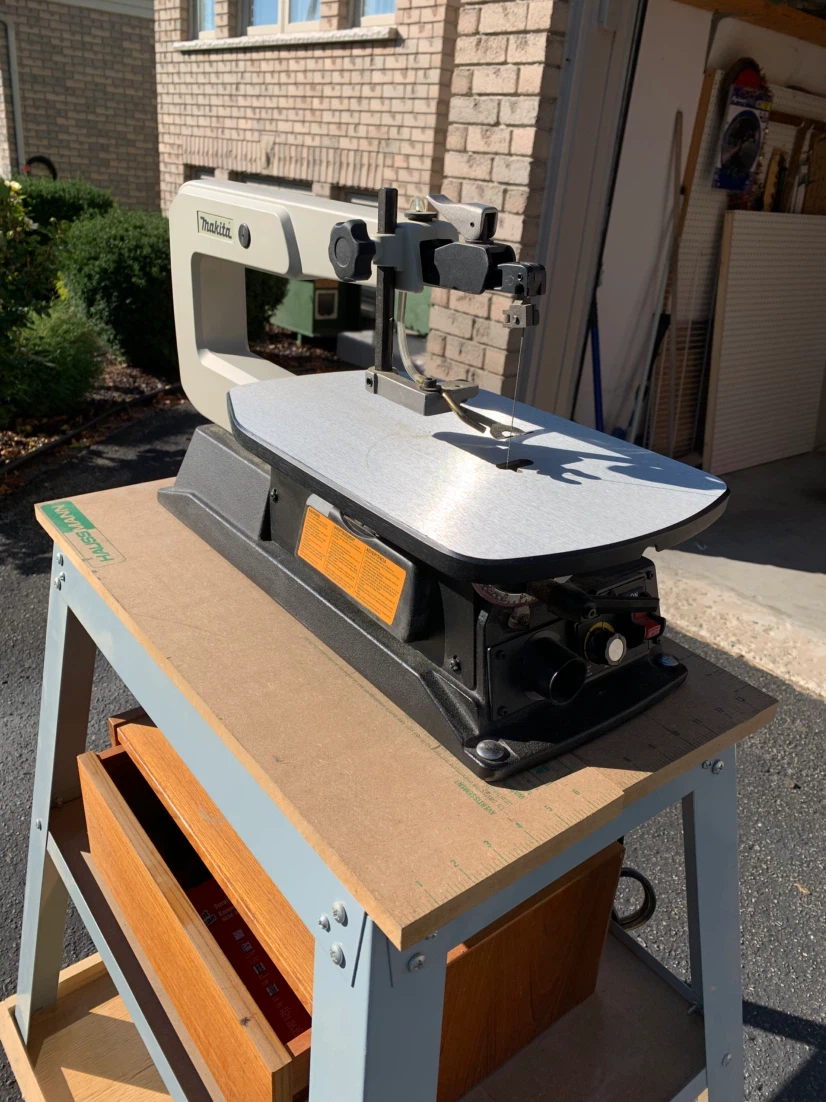 Makita Scroll Saw with Haussmann Stand - photo 3