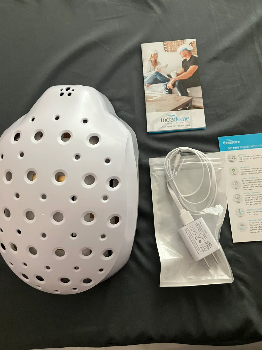 Laser hair growth helmet-FDA cleared, excellent condition