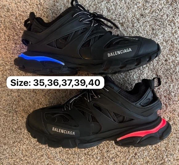 Balenciaga Track Sneakers Black