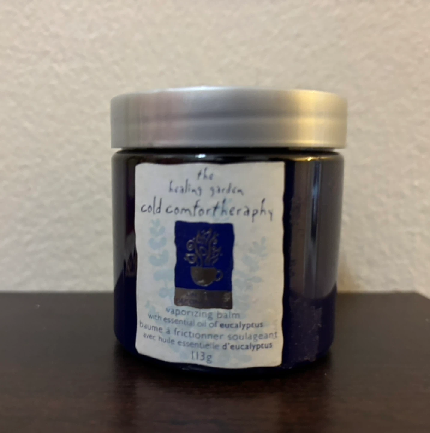 NEW-The Healing Garden Cold Comforteraphy Vaporizing Balm 113g