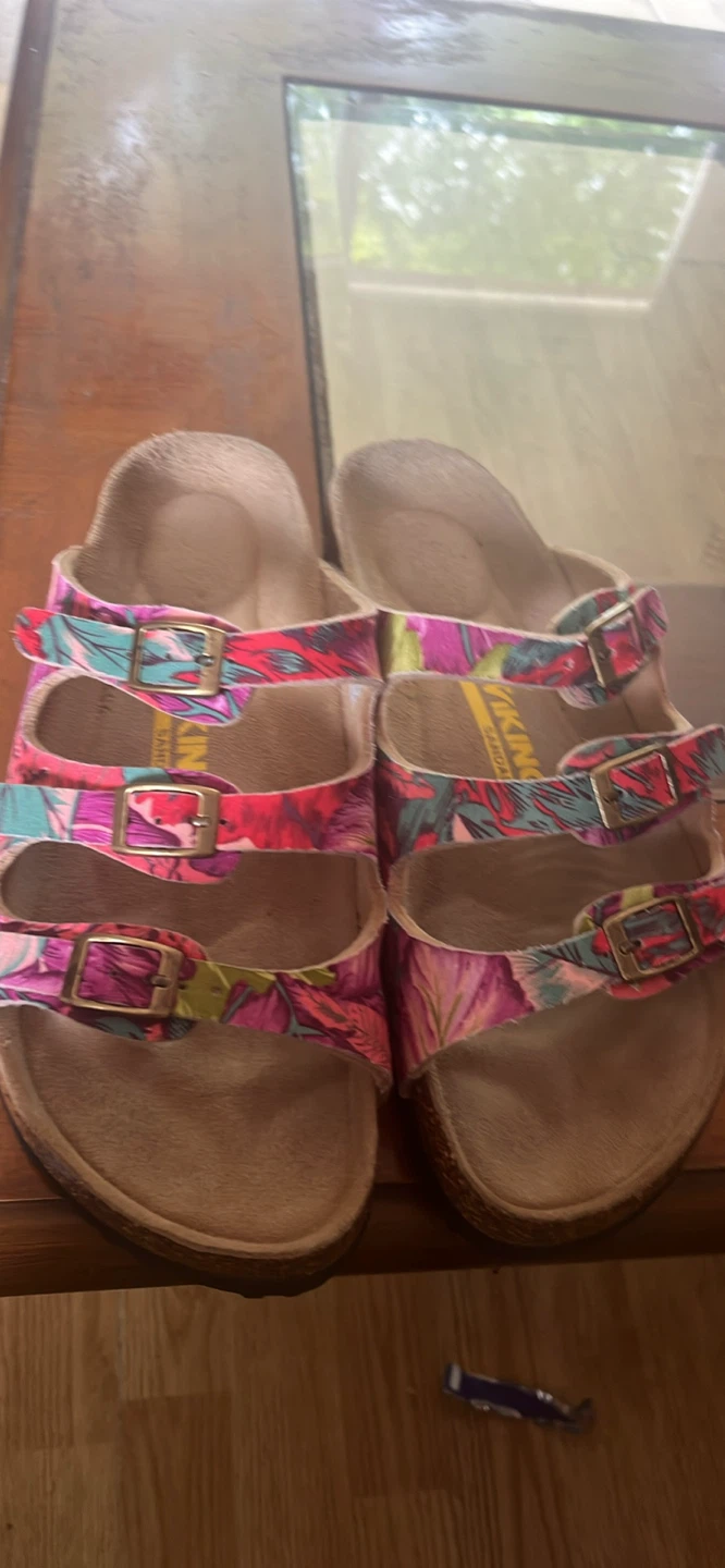 Viking Sandals - Floral Print - photo 2