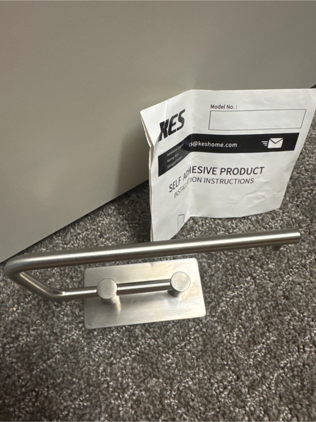 KES Self Adhesive Toilet Paper Holder - photo 5