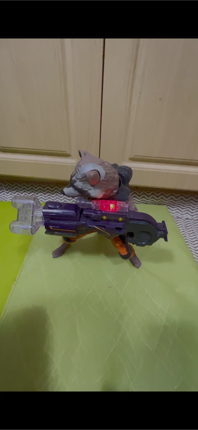Rocket Raccoon Action Figure with Blaster
