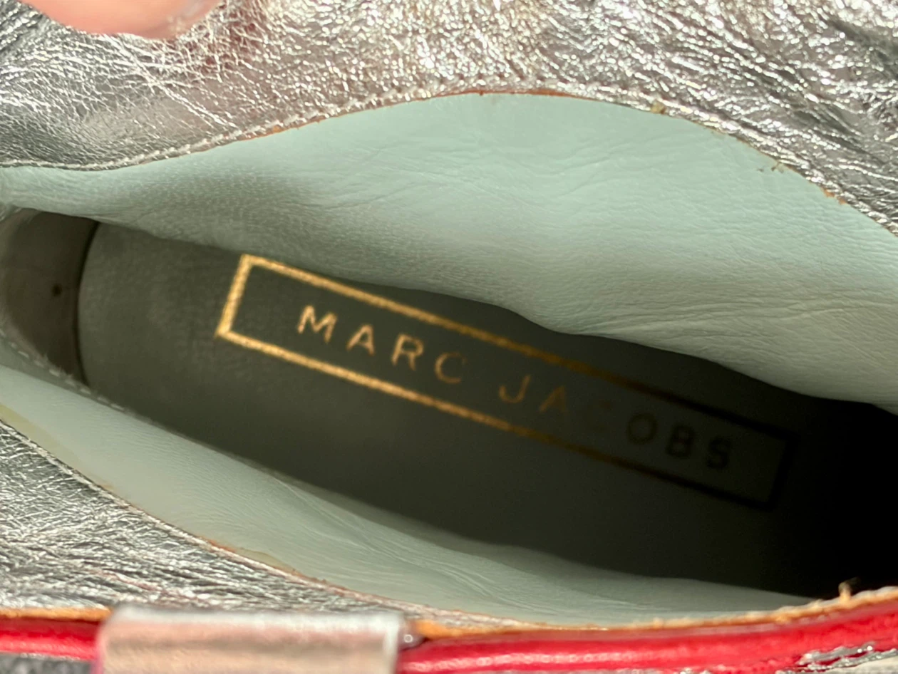 Marc Jacobs Silver Ankle Cowboy Boots - photo 3
