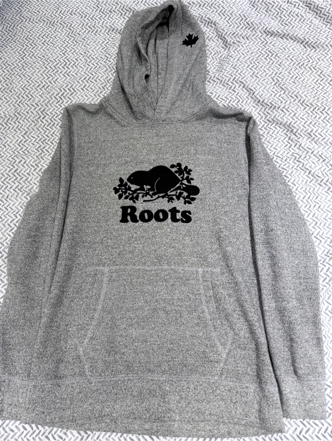 Roots Salt and Pepper Hoodie - Kids
