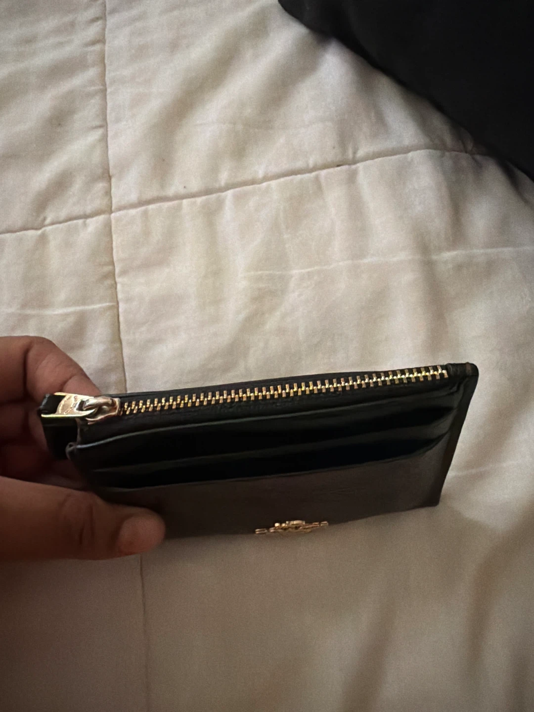 Coach Card Holder with Zipper Coin Pocket - photo 4