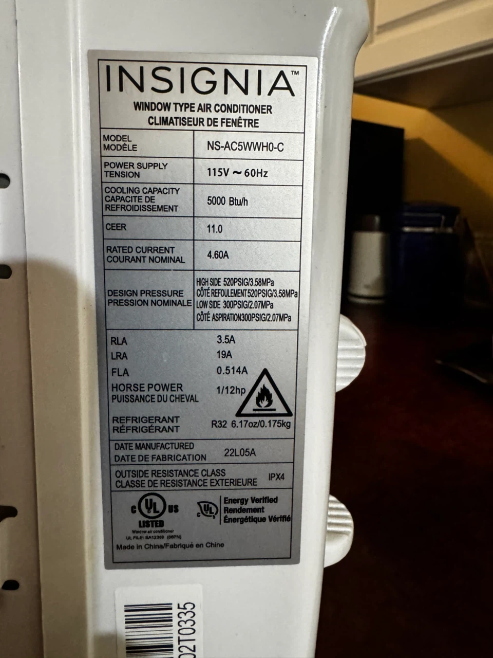 Insignia Window Air Conditioner - photo 5