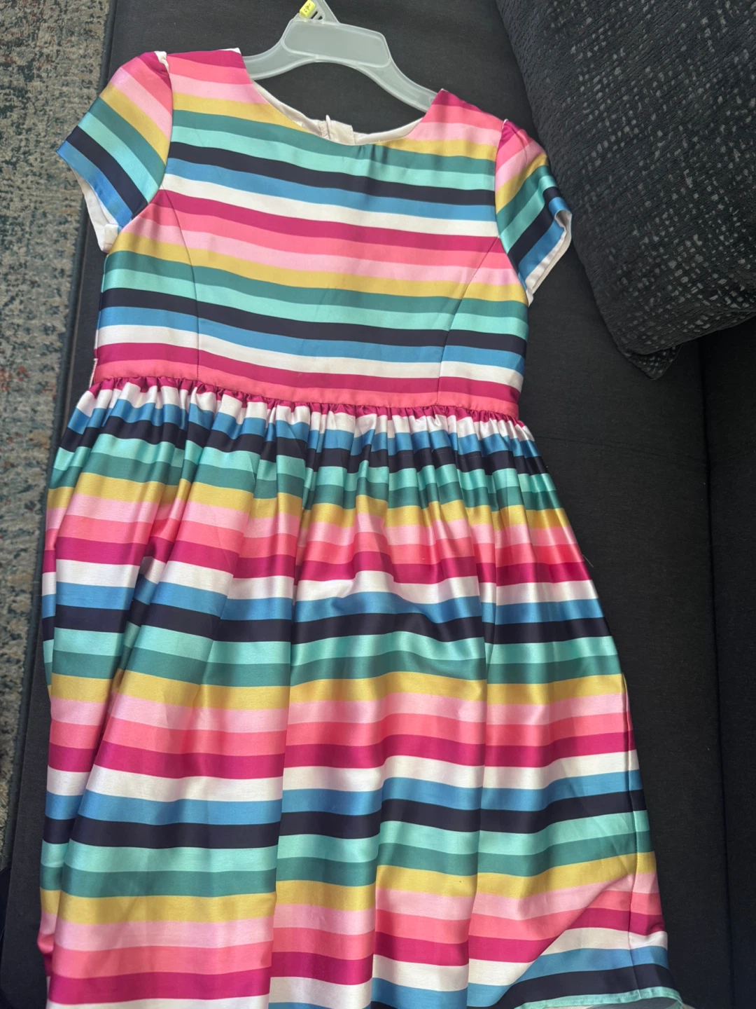Rainbow Stripe Dress