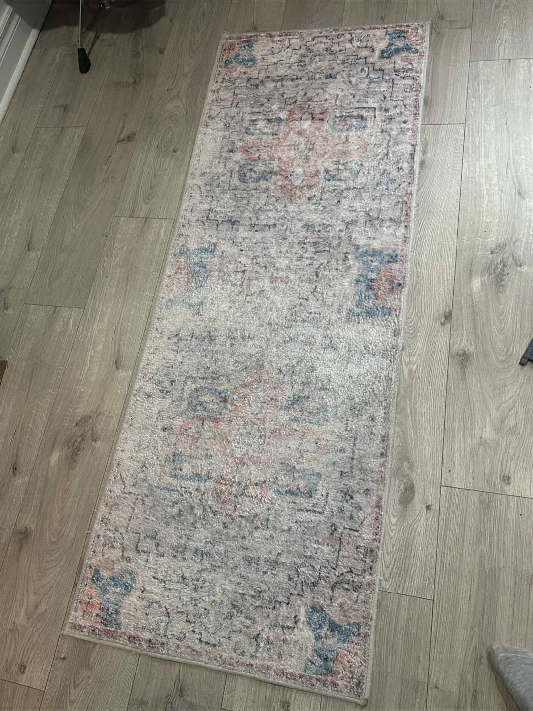 Runner Rug - Distressed Boho Style