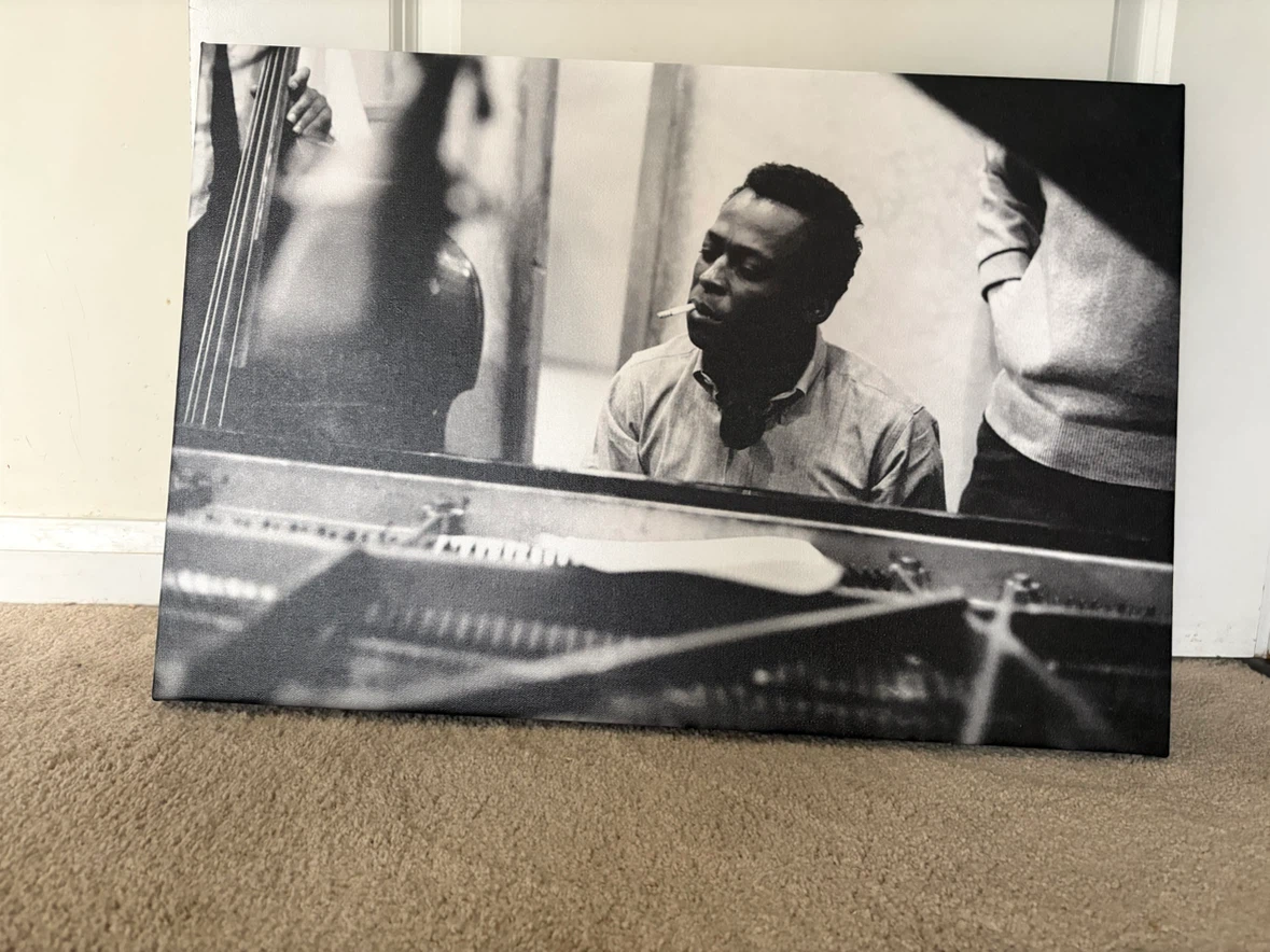 Miles Davis Jazz Blues Canvas Print