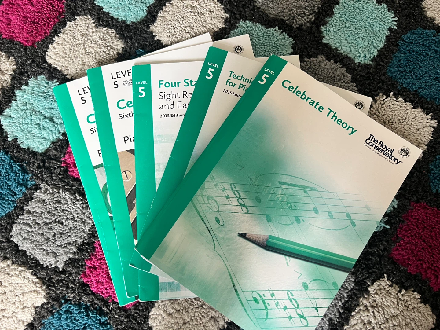 Royal Conservatory Celebrate Theory Piano Books Level 5