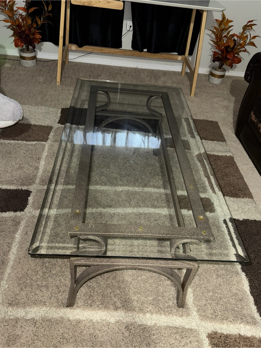 Glass Top Coffee Table - photo 3