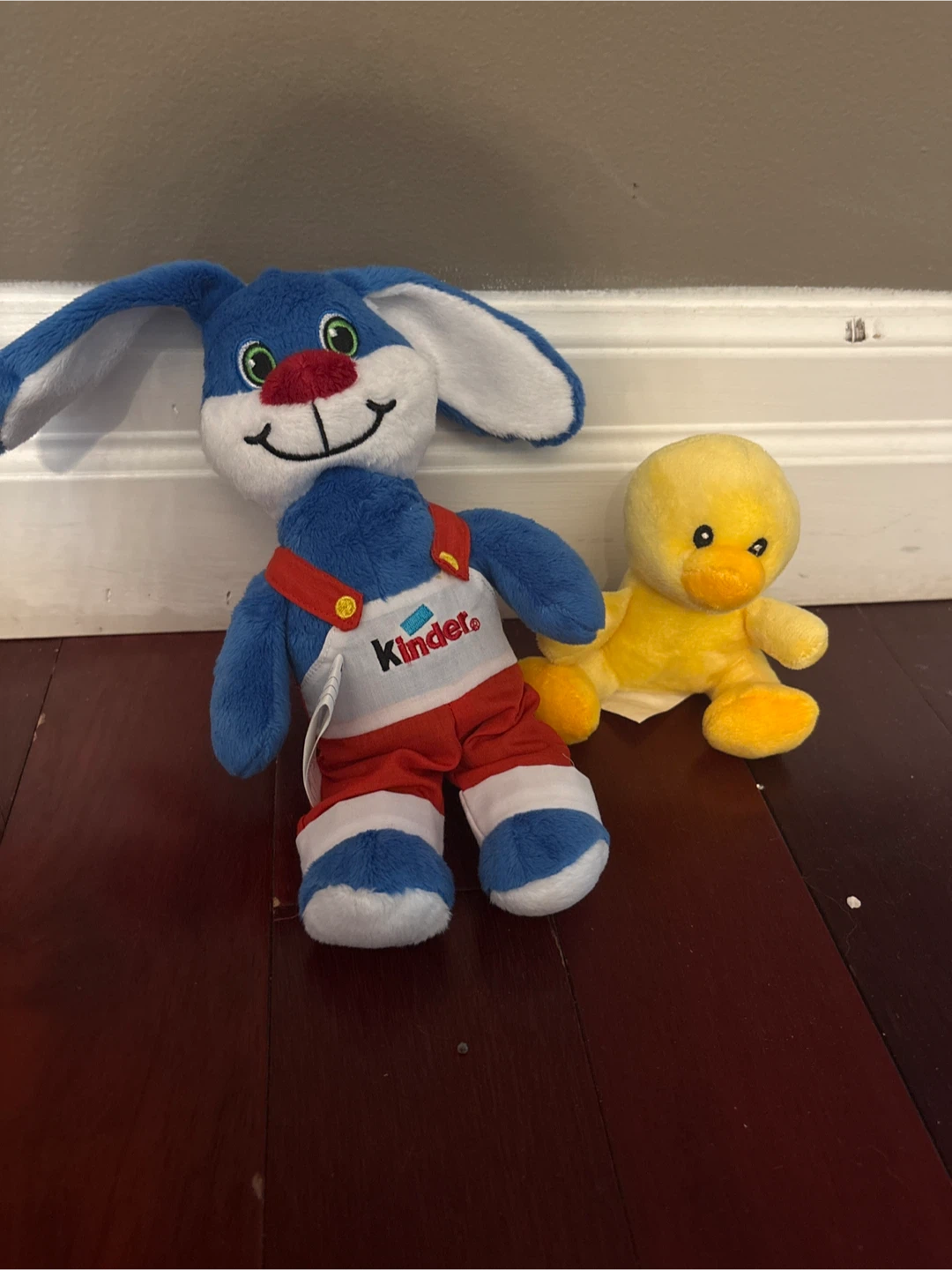 Kinder Bunny and Duck Plush Toy