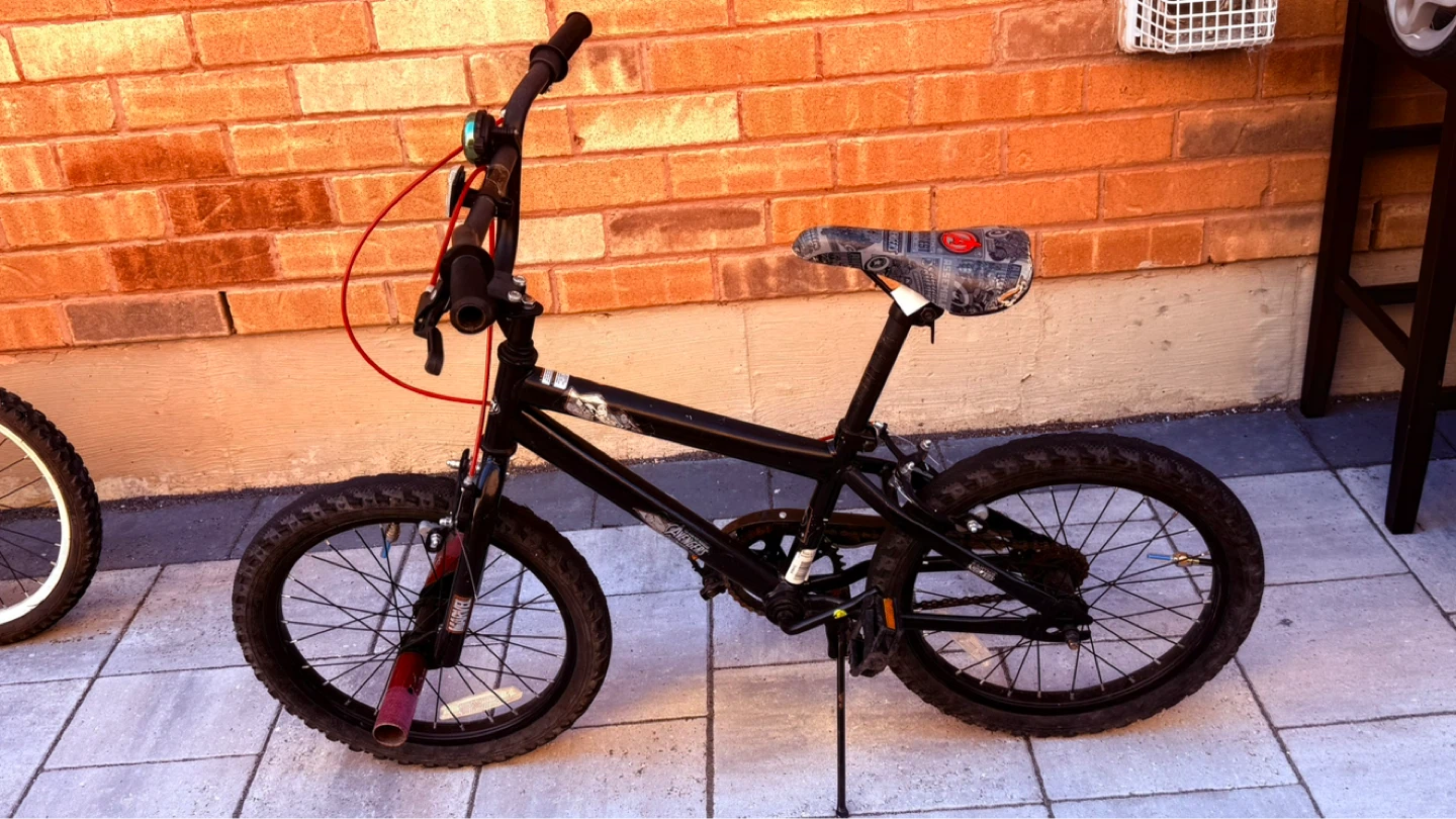 Black BMX Bike
