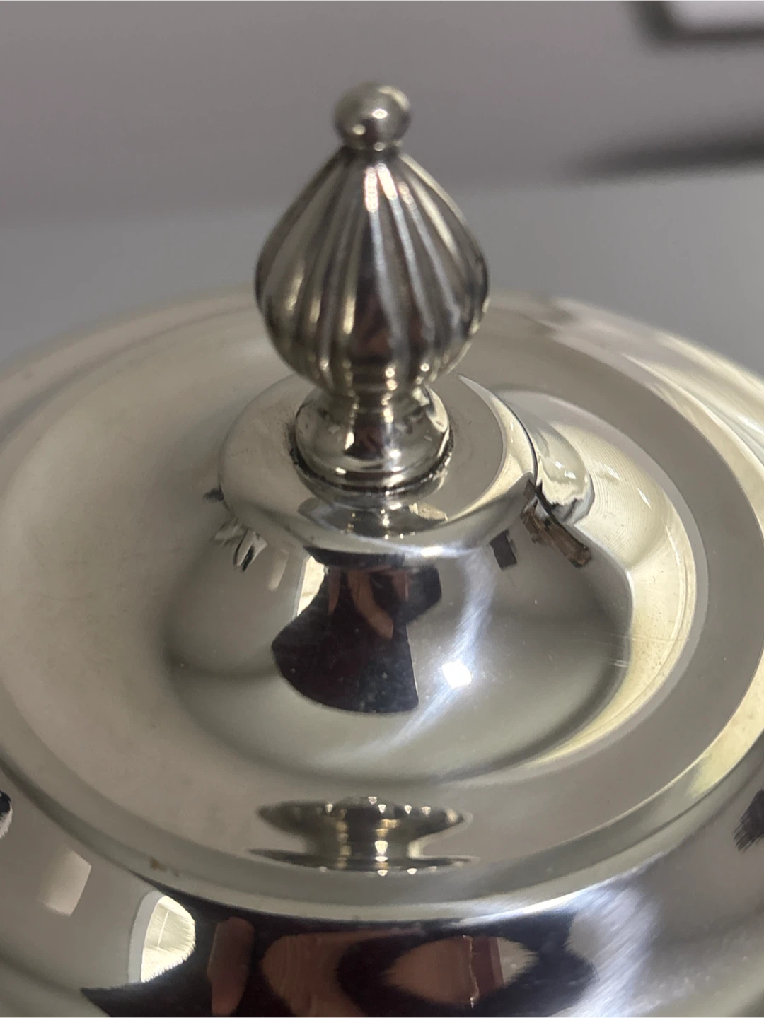 New Salisbury Pewter "Images of America" Candy Dish with Lid - photo 3