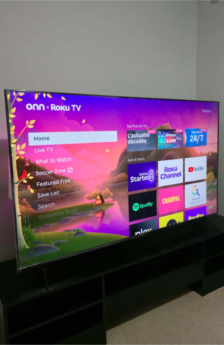 70” ONN Roku TV - photo 3