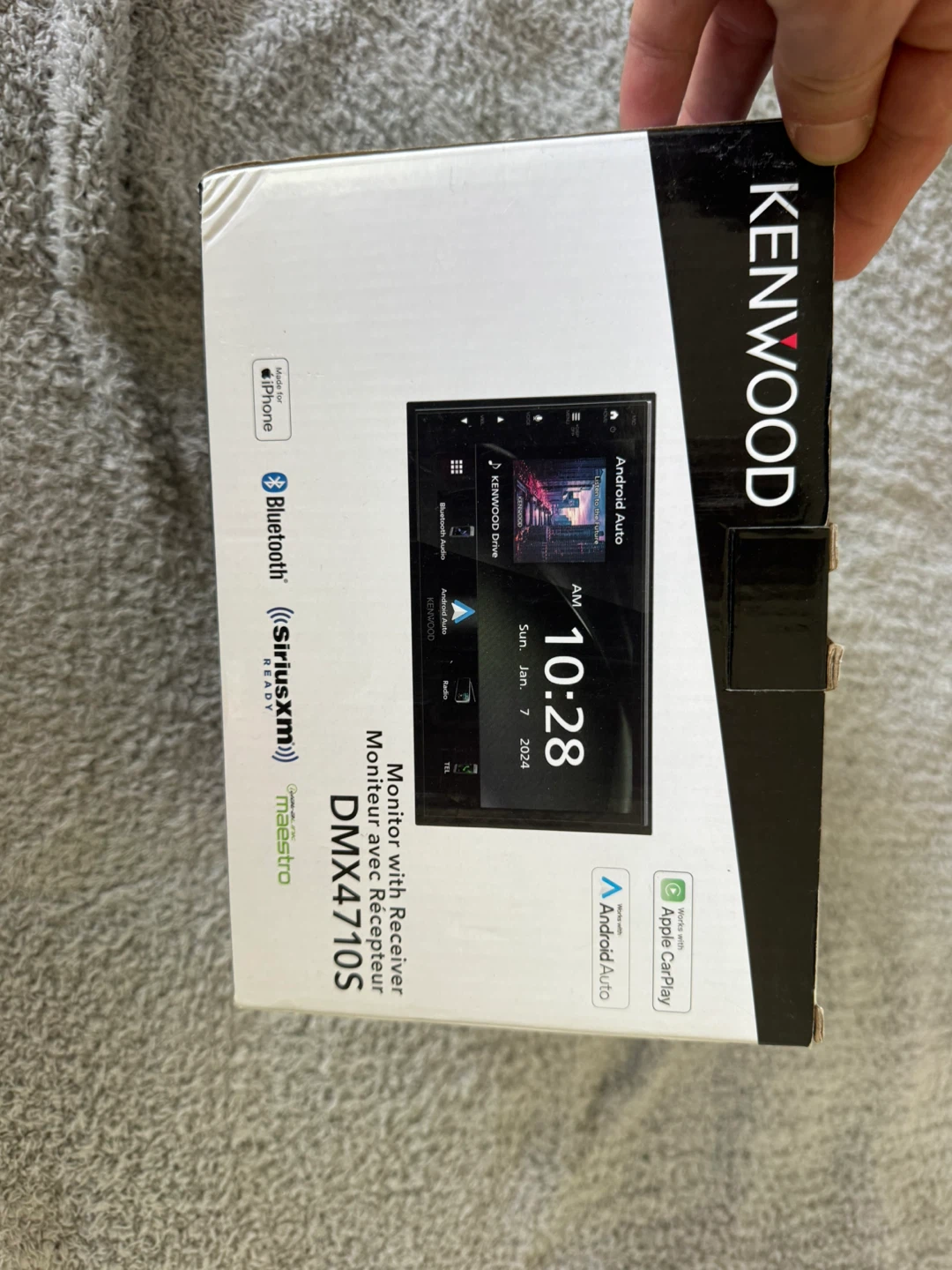 Kenwood DMX4710S 6.8" Digital Multimedia Receiver - photo 4