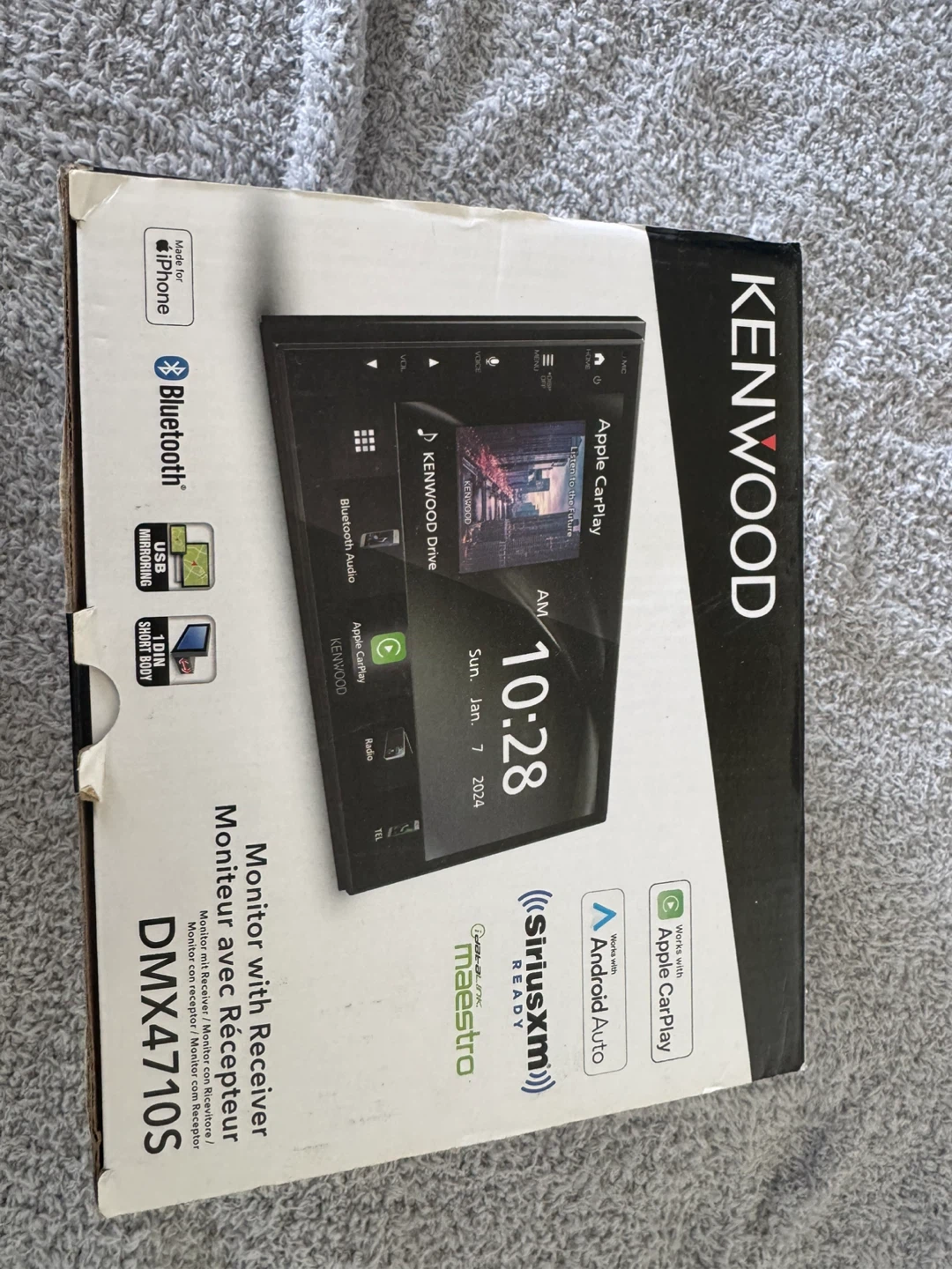 Kenwood DMX4710S 6.8" Digital Multimedia Receiver - photo 5