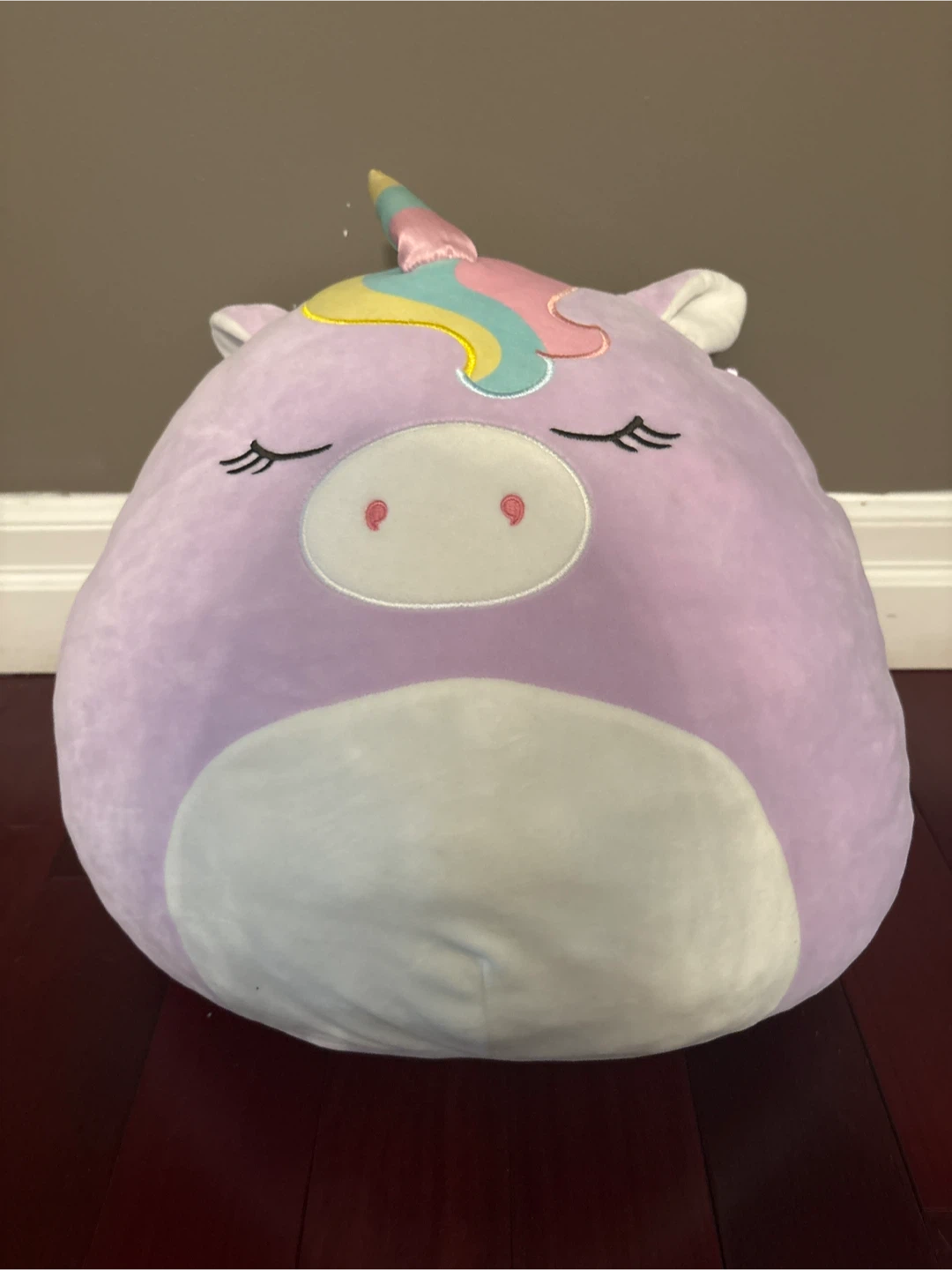 Squishmallows Purple Unicorn Plush Toy