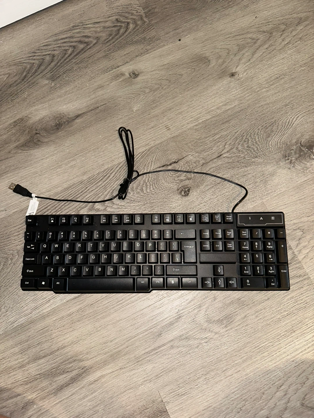 USB Wired Keyboard Black NEW - photo 2