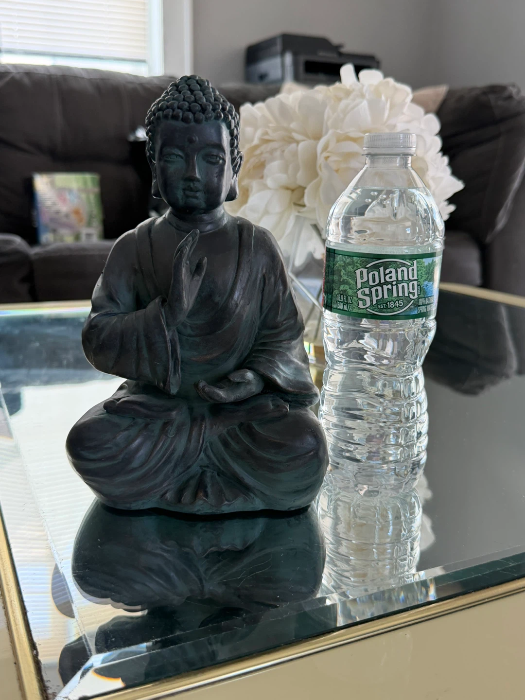 Sitting Buddha Statue Figurine - photo 4