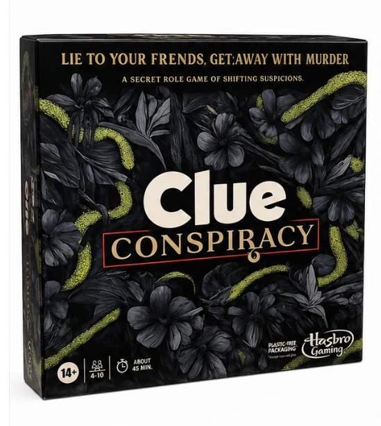 Clue Conspiracy Secret Role Game by Hasbro Gaming