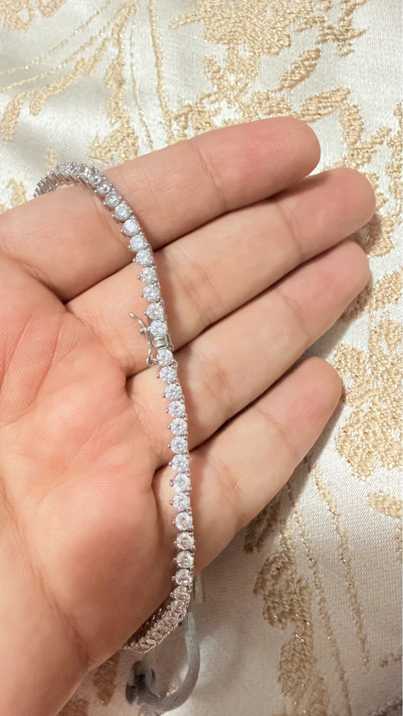 Tennis Bracelet with CZ Stones - photo 3