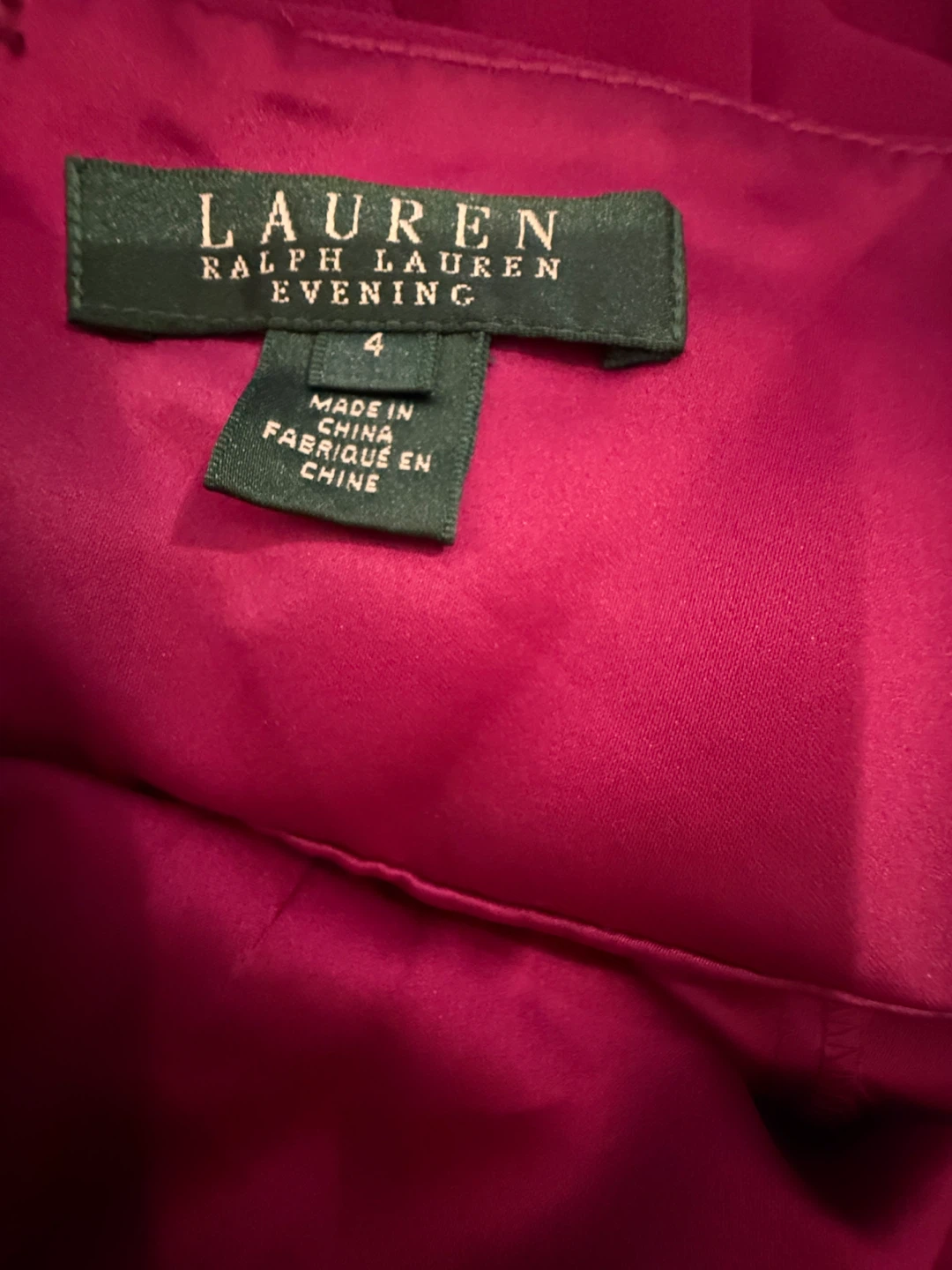 Lauren Ralph Lauren Evening Dress Size 4 - photo 5
