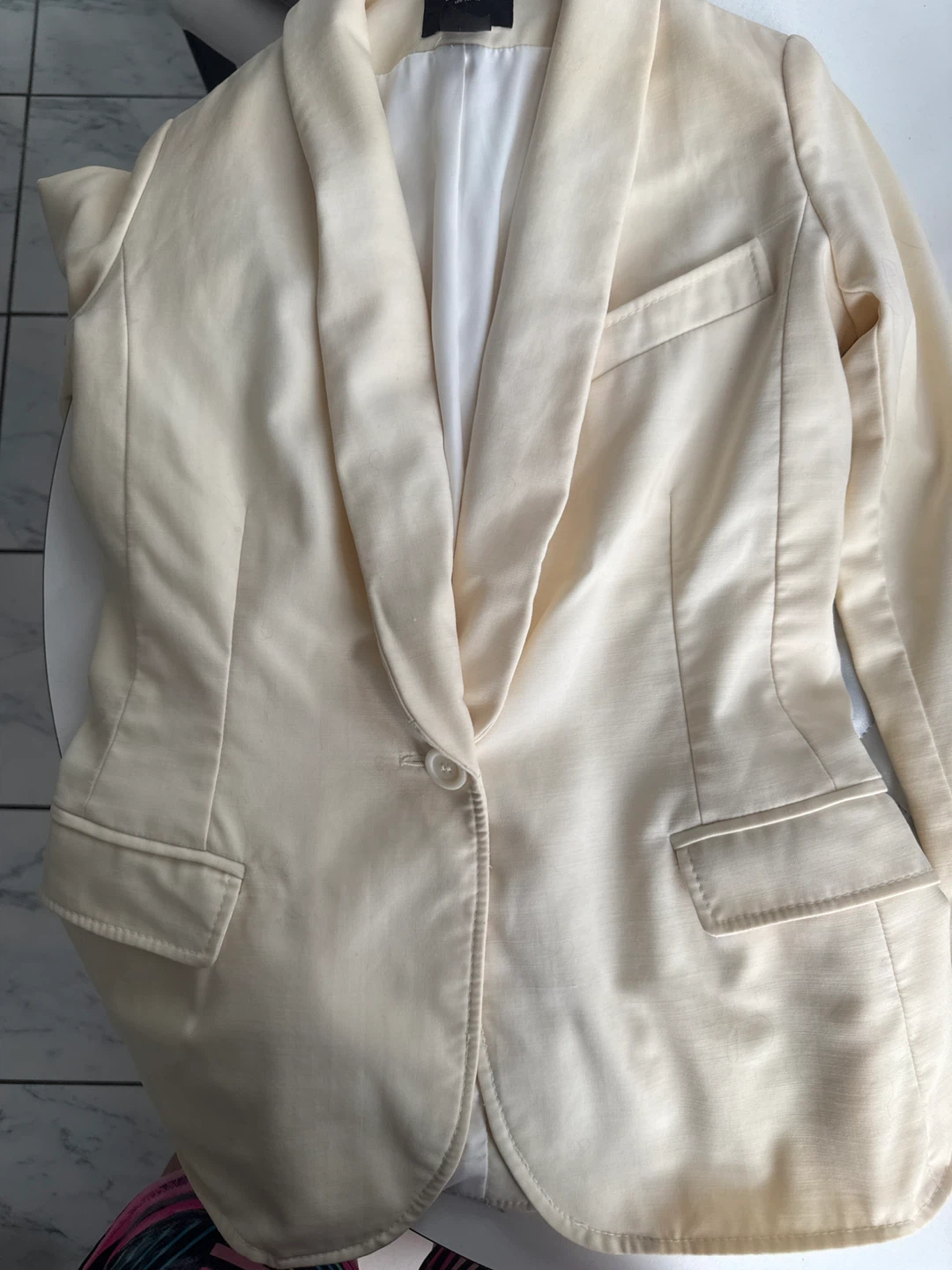 Smythe yellow Blazer size 6 - photo 2