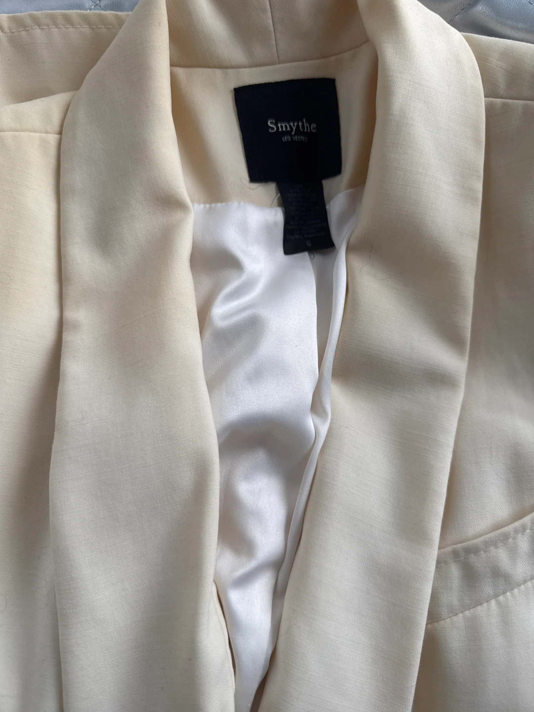 Smythe yellow Blazer size 6 - photo 4