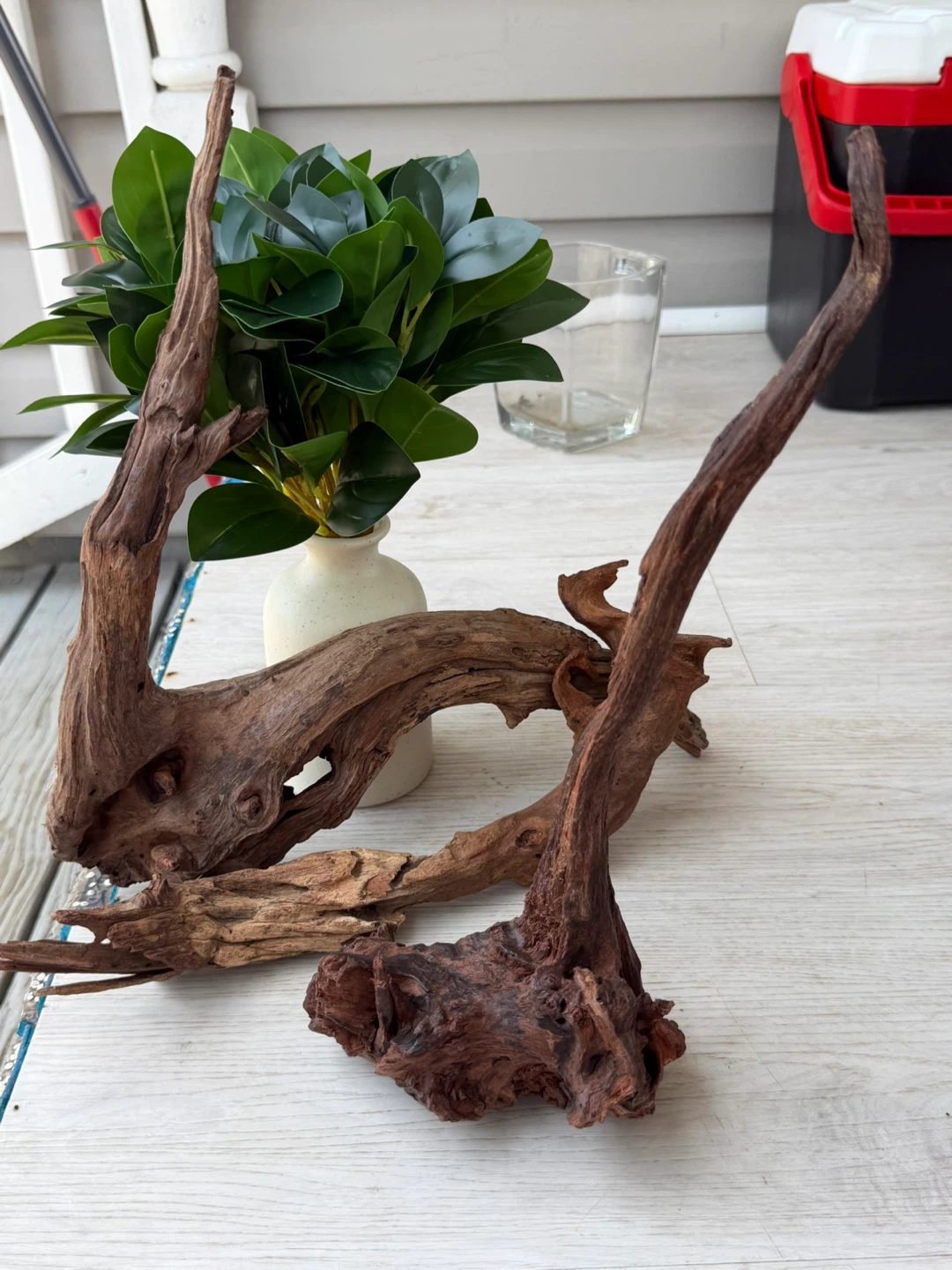 Lot of 3 Natural Driftwood Pieces for Aquarium or Decor - photo 2