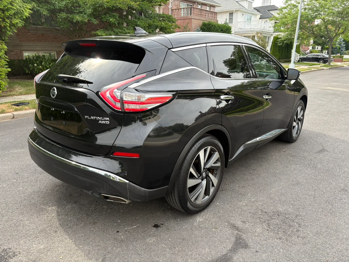 Black Nissan Murano Platinum AWD - photo 3