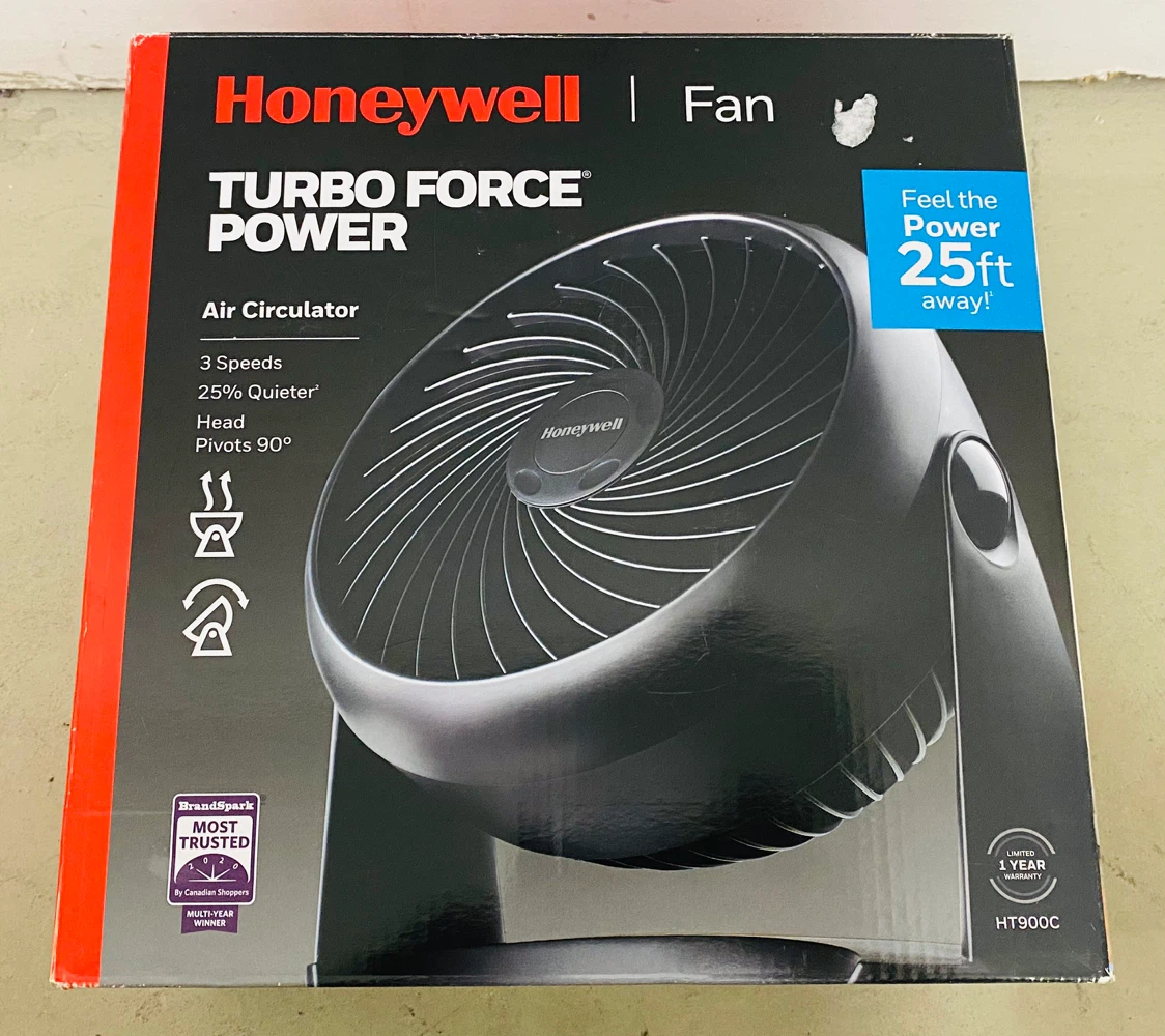 Honeywell Turbo Force Power Air Circulator Fan - New, Sealed - photo 3