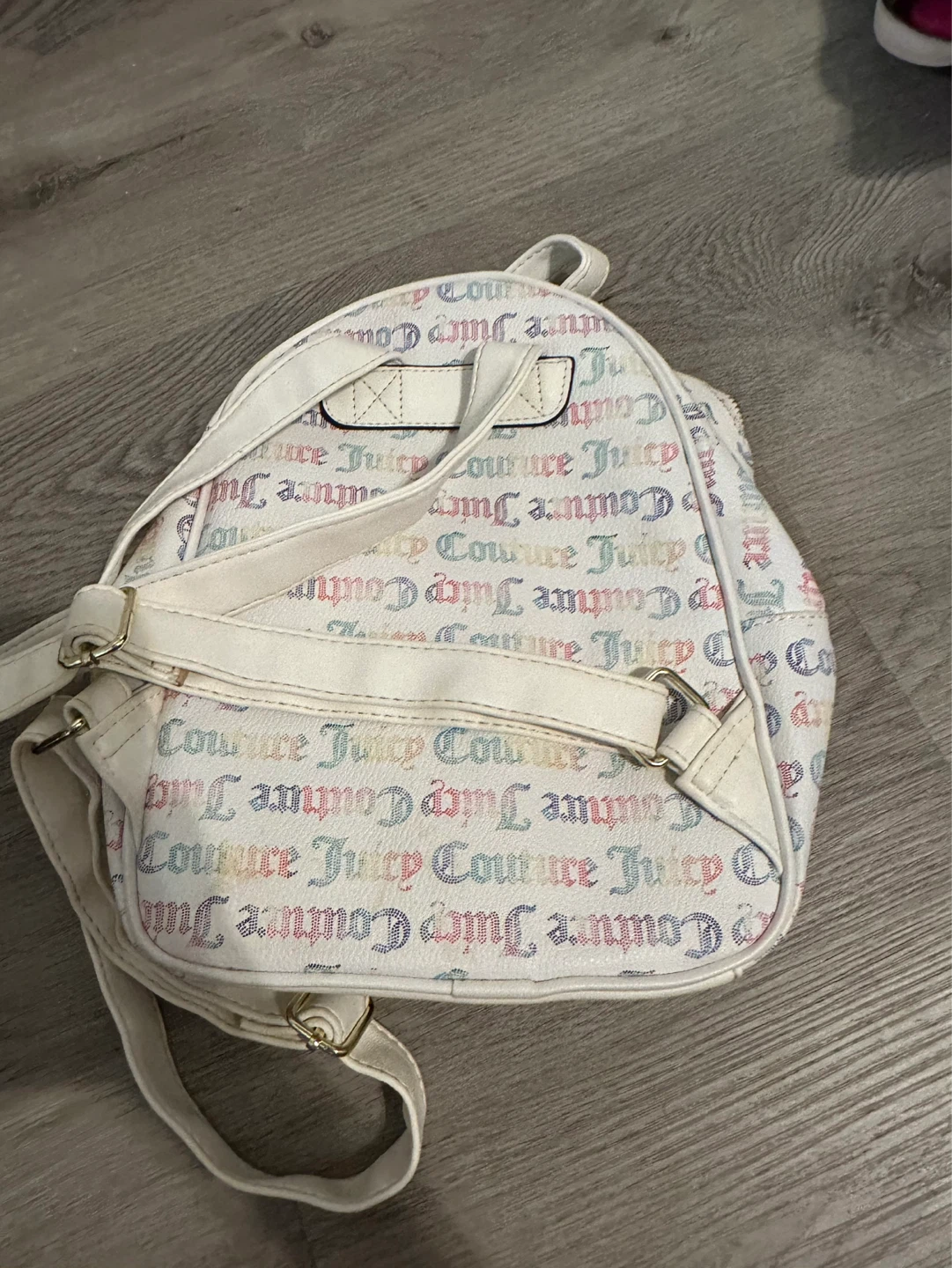 Juicy Couture Off the Chain Backpack Rainbow - photo 3