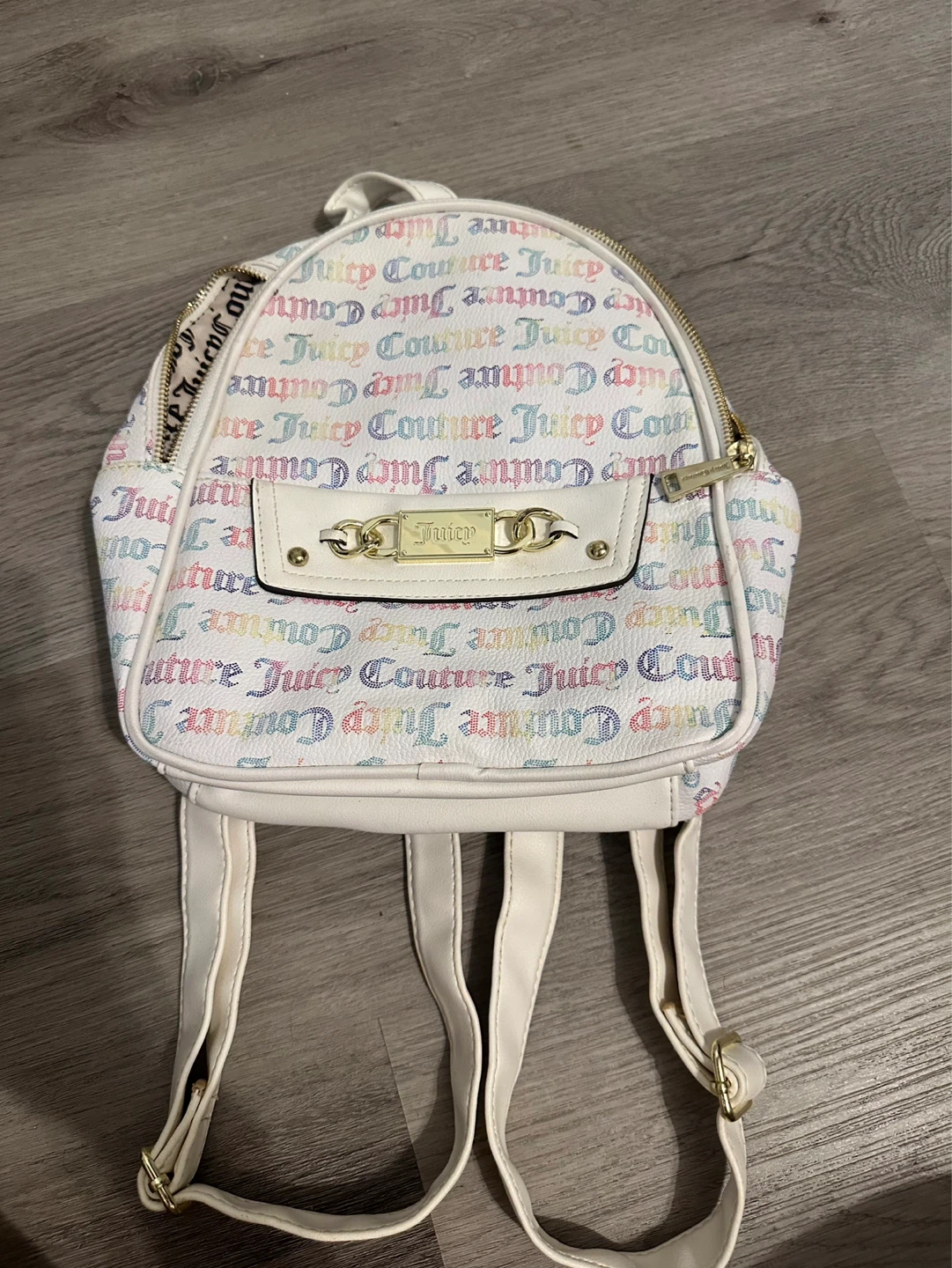 Juicy Couture Off the Chain Backpack Rainbow