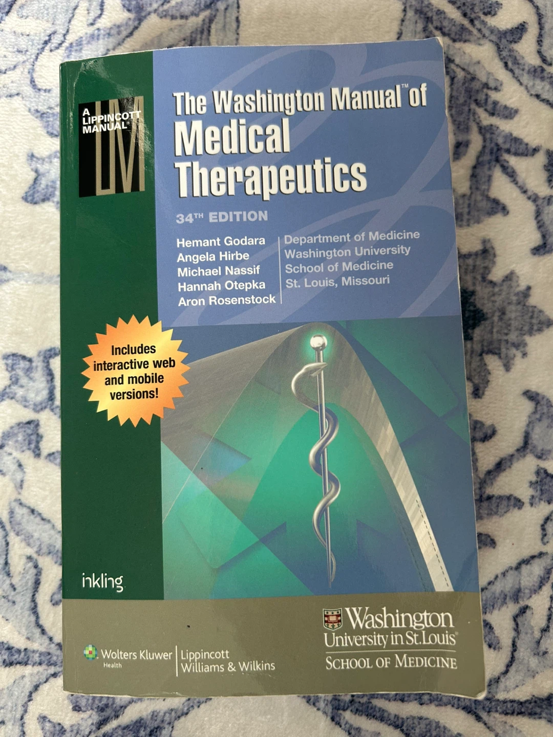 (Paperback) The Washington Manual of Medical Therapeutics