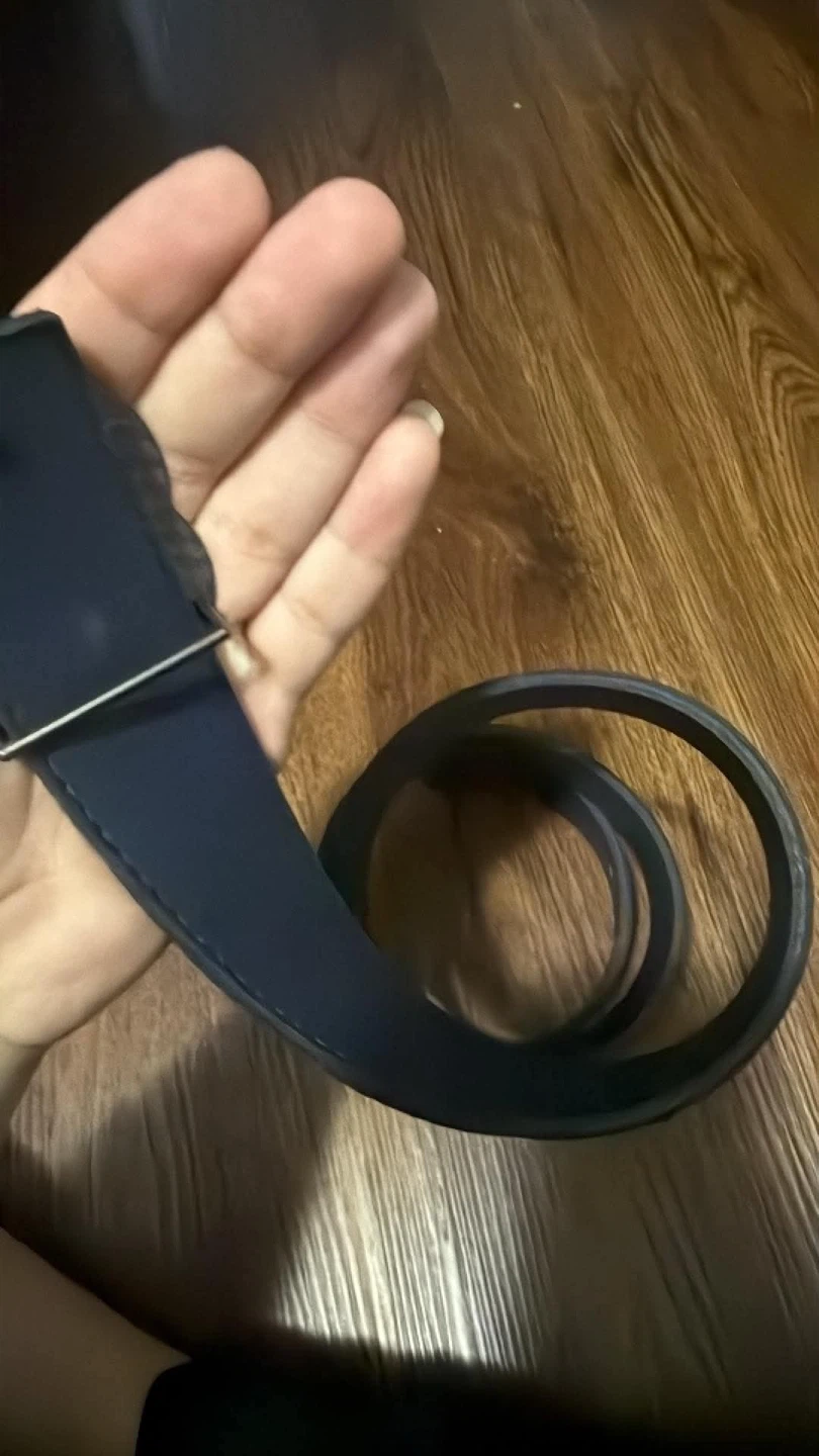 Black Belt with Silver Snake Buckle - photo 3