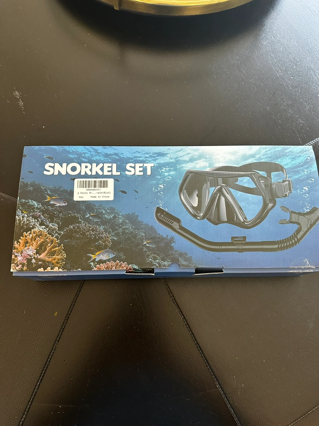 Snorkel Set of two Masks and Tubes