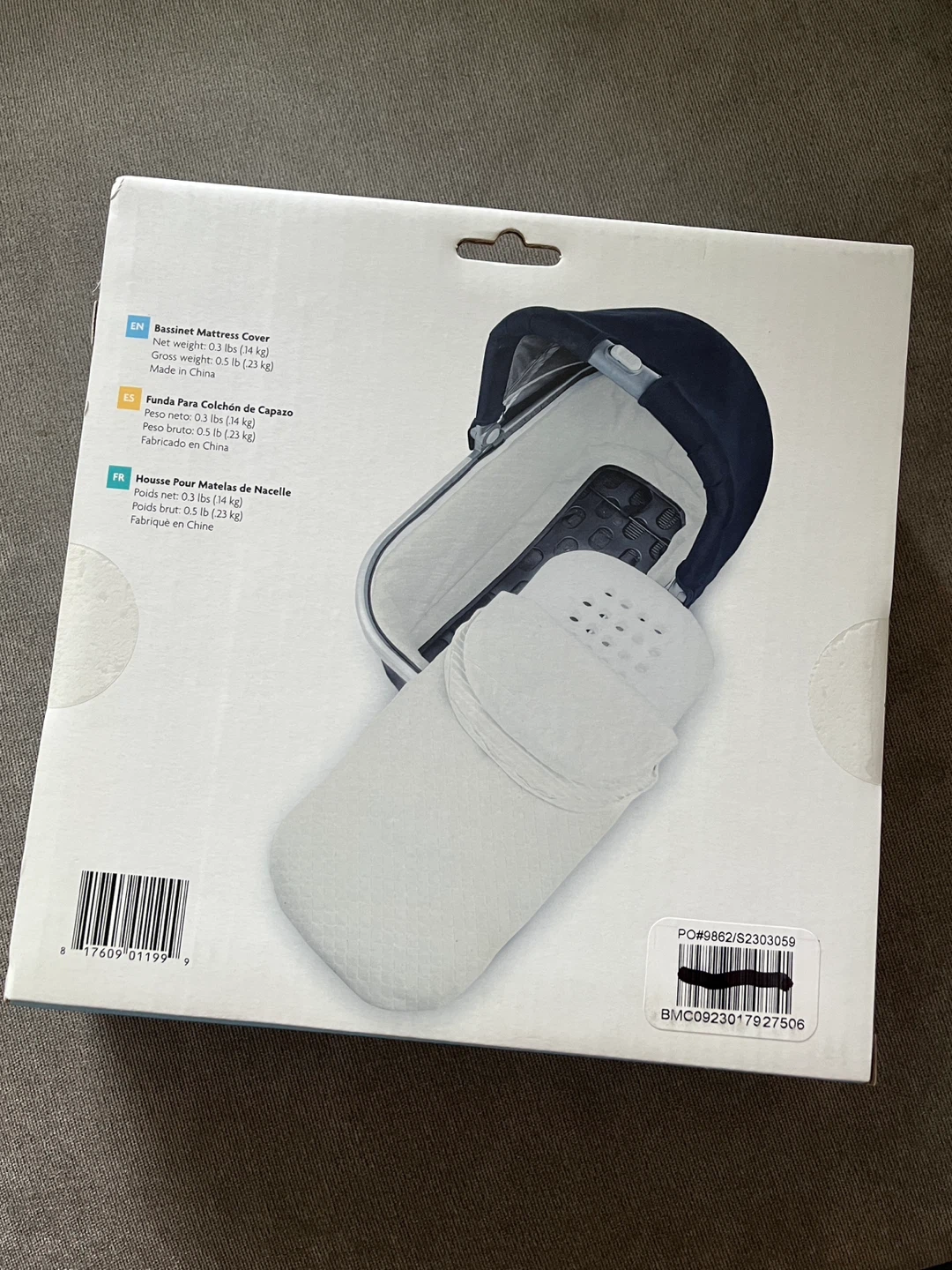 UPPAbaby Bassinet Mattress Cover - photo 2