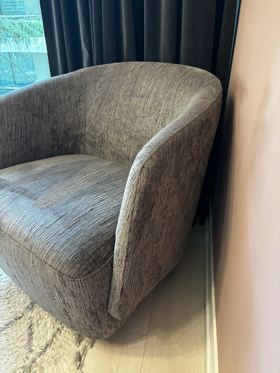 Grey Accent Chair from Structube - photo 2