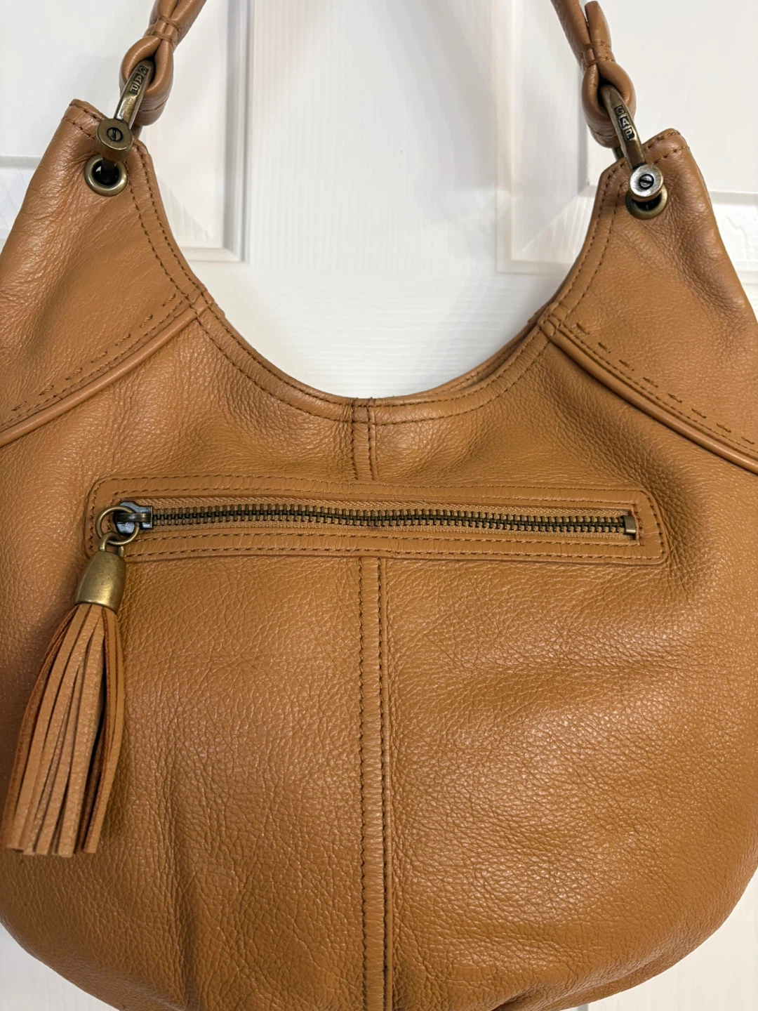 GAP Brown Leather Hobo Bag - photo 2