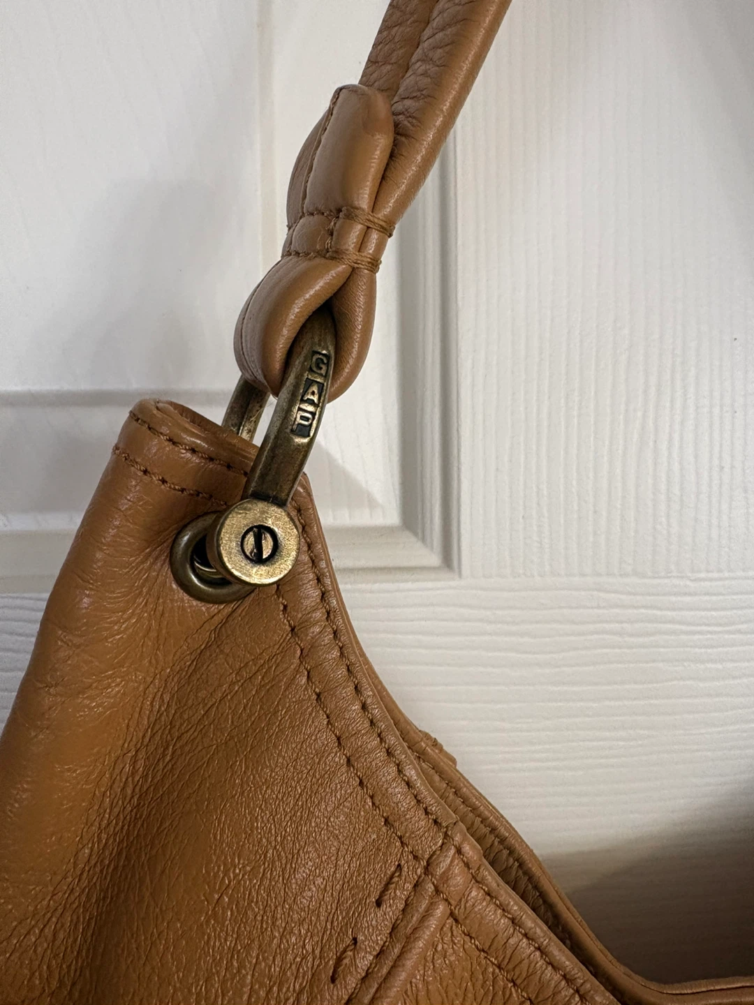 GAP Brown Leather Hobo Bag - photo 3