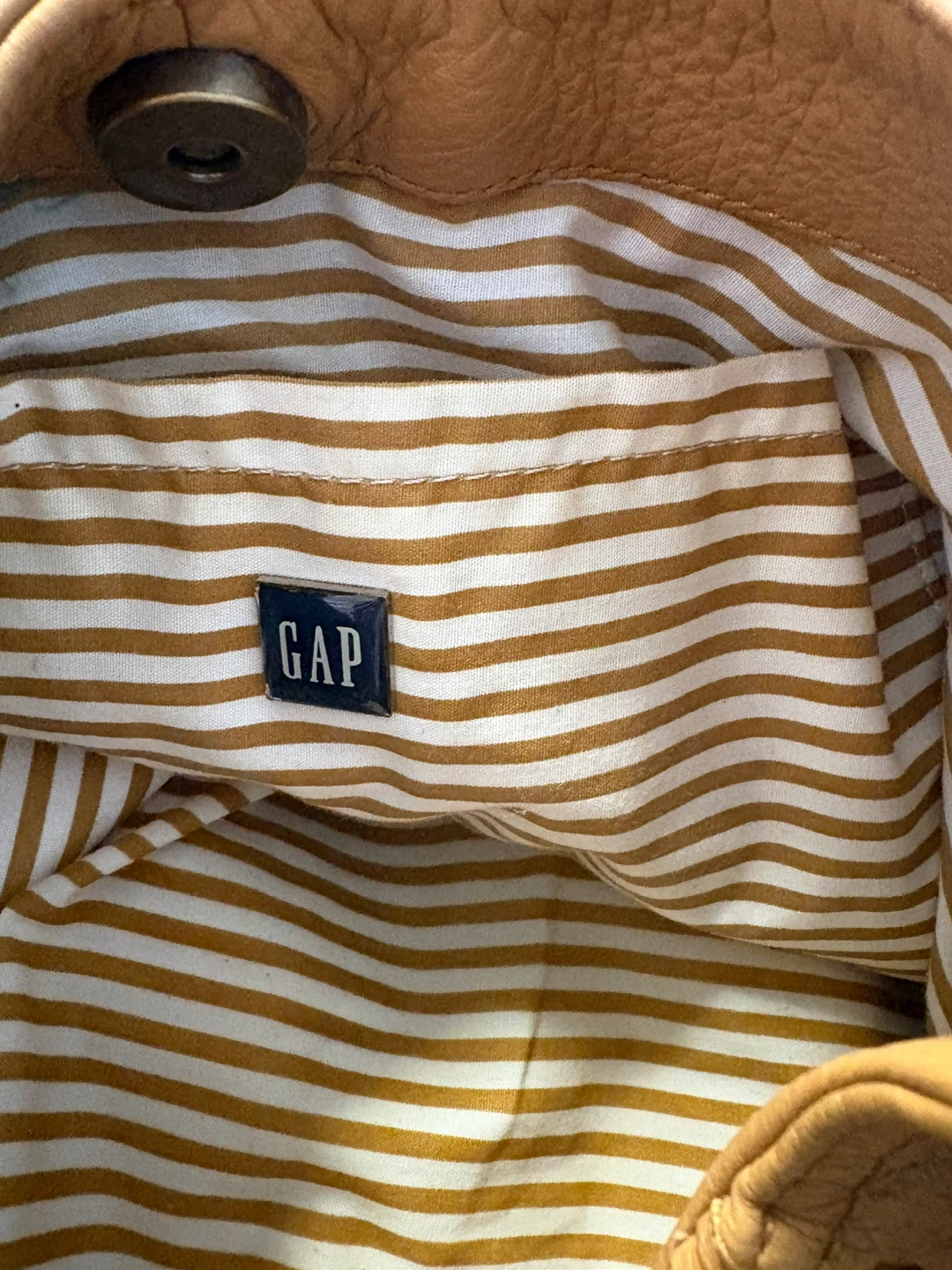 GAP Brown Leather Hobo Bag - photo 5