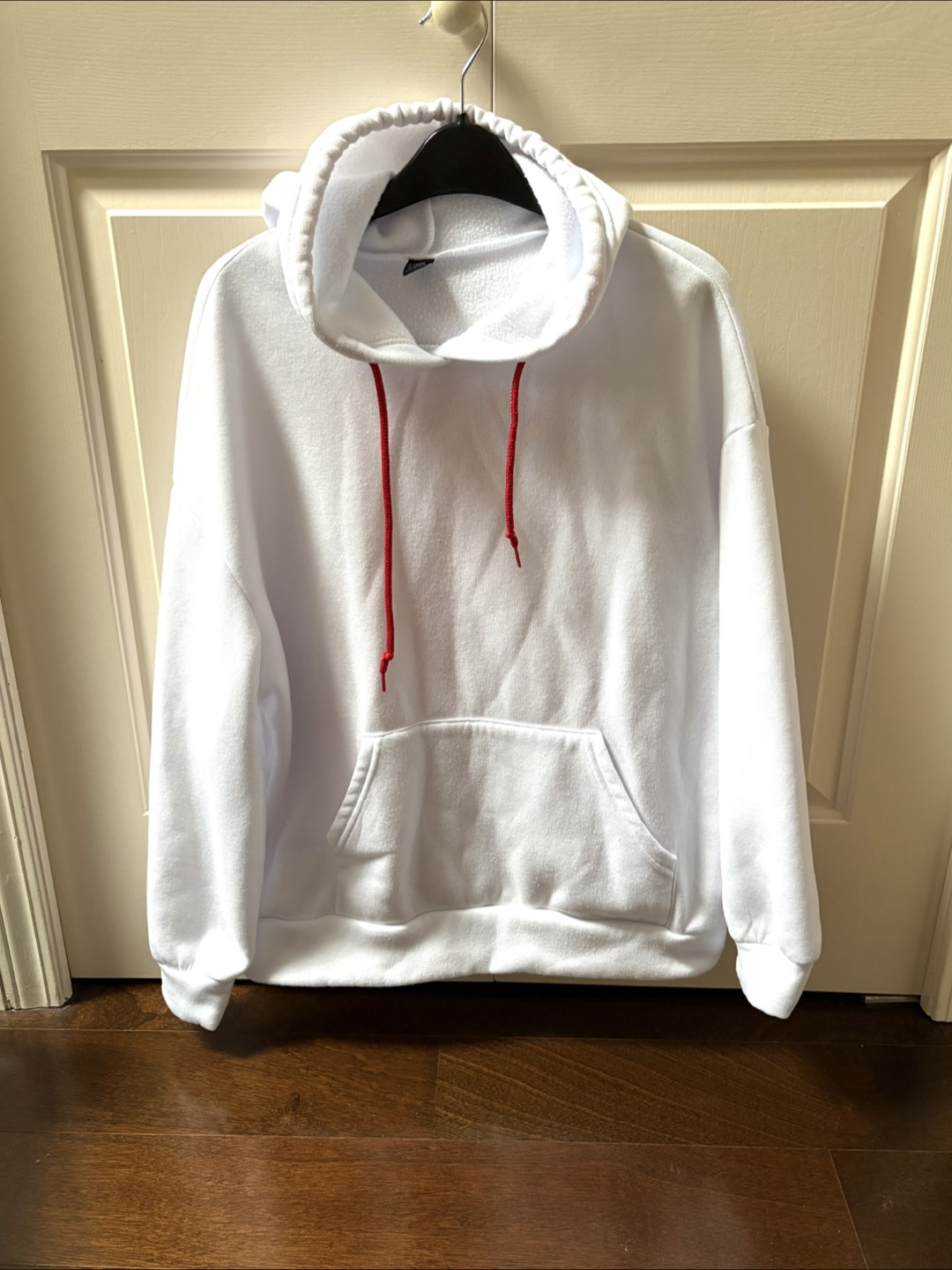 White Shein Hoodie "Love You Every Minute"